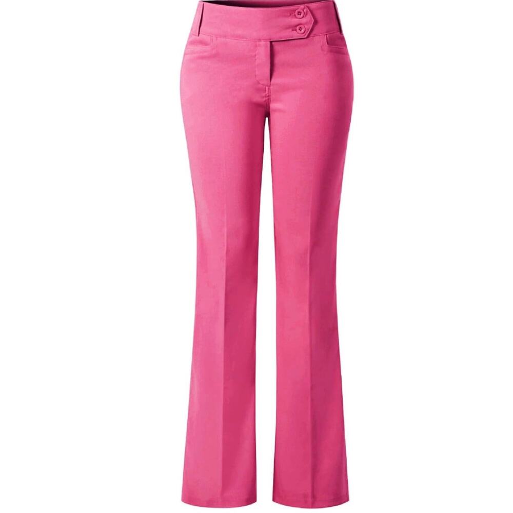Design by Olivia Women's Comfy Stretchy Bootcut Millennium Pants Size Large